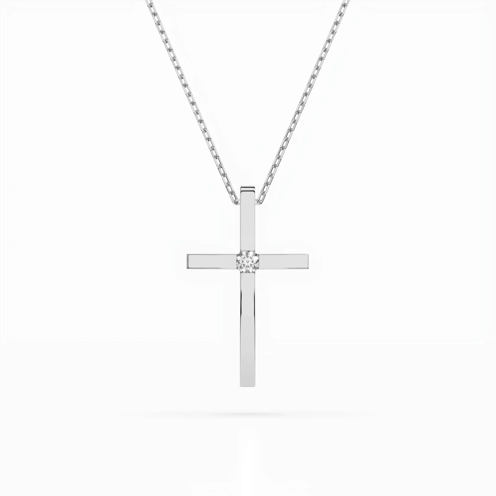 Кольє Мінімалізм 0.03 ct — 104-10031