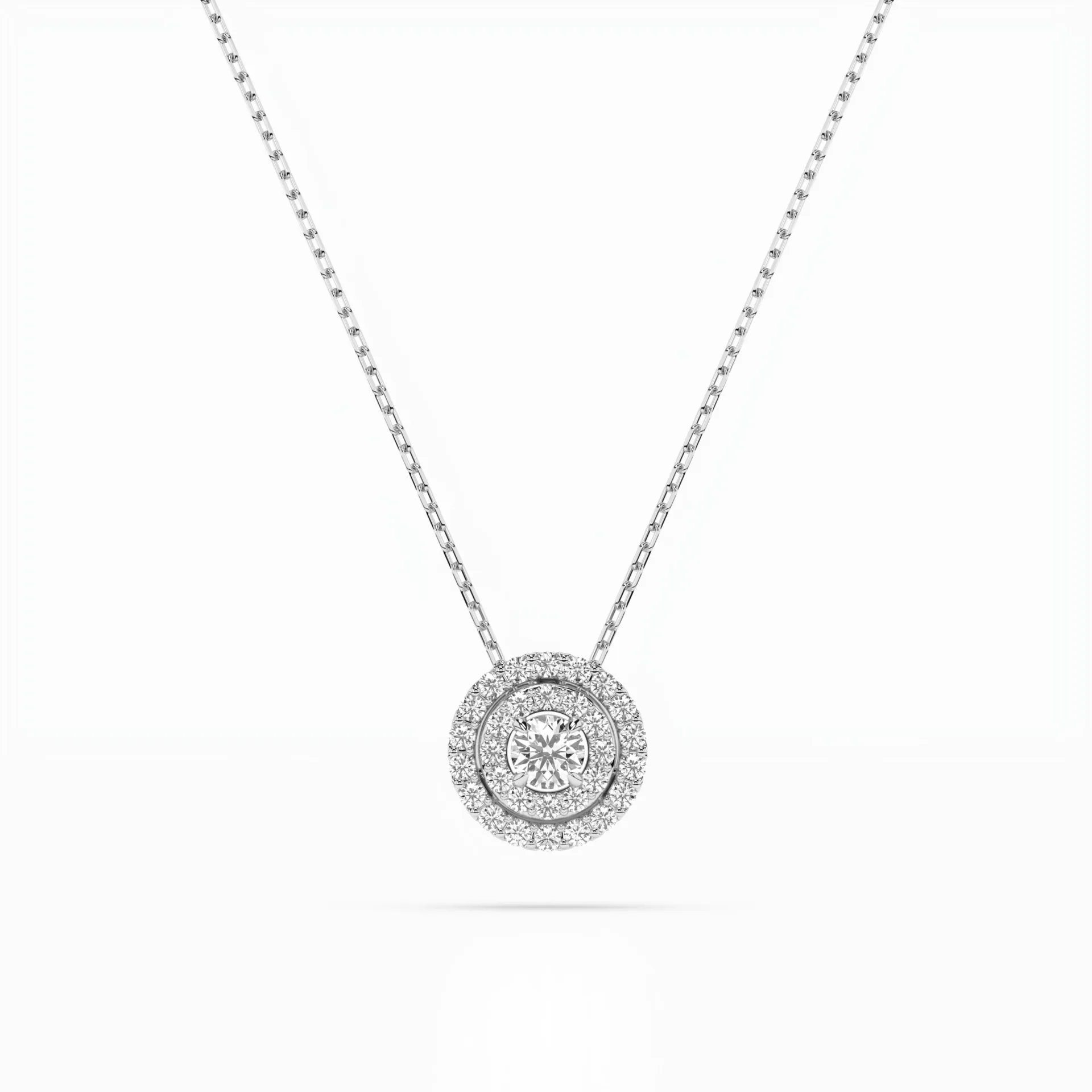 Кольє Ілюзія 0.09 ct — 104-10043