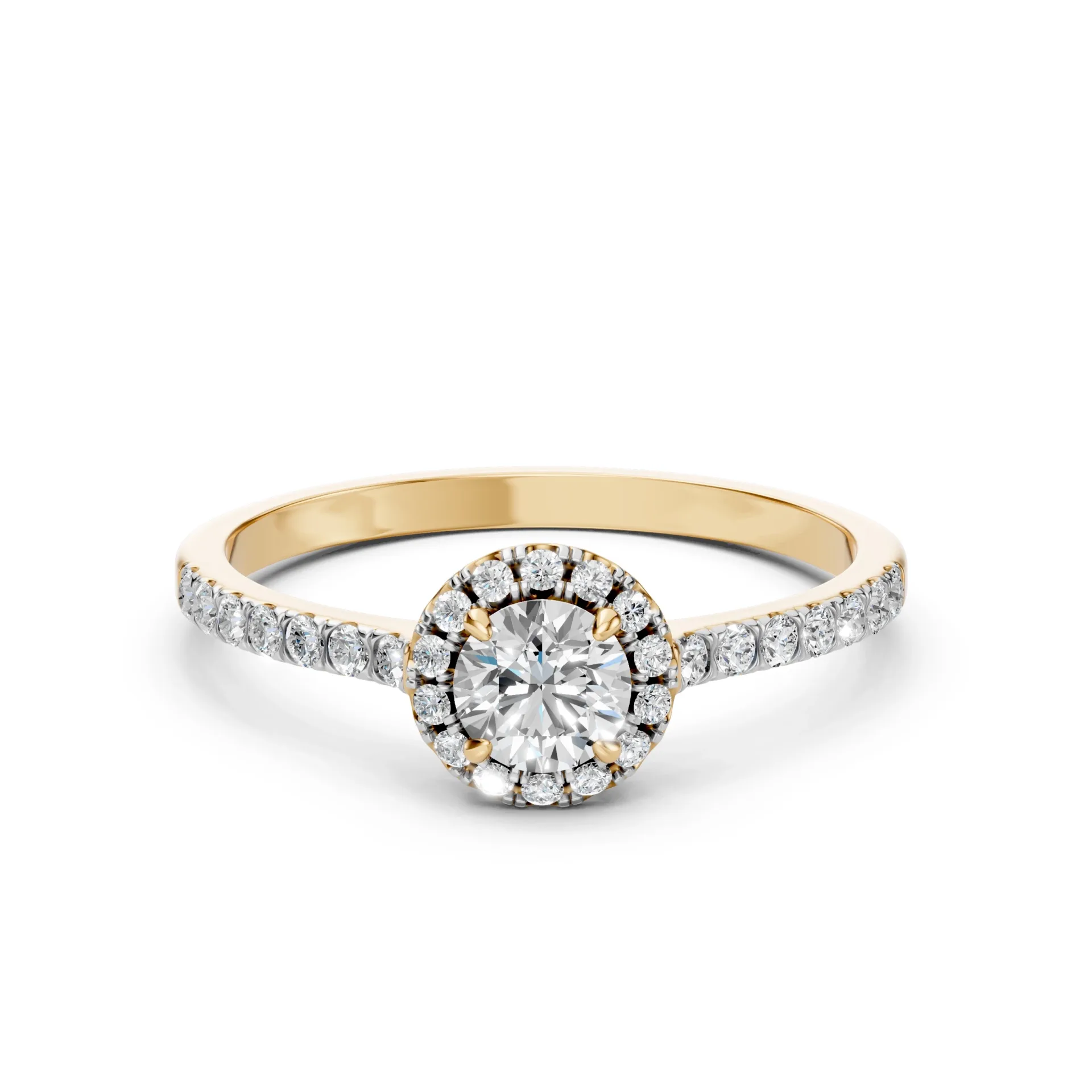 Каблучка Солітер Вічність 0.5 ct — 101-10095(5.1) - Зображення 5