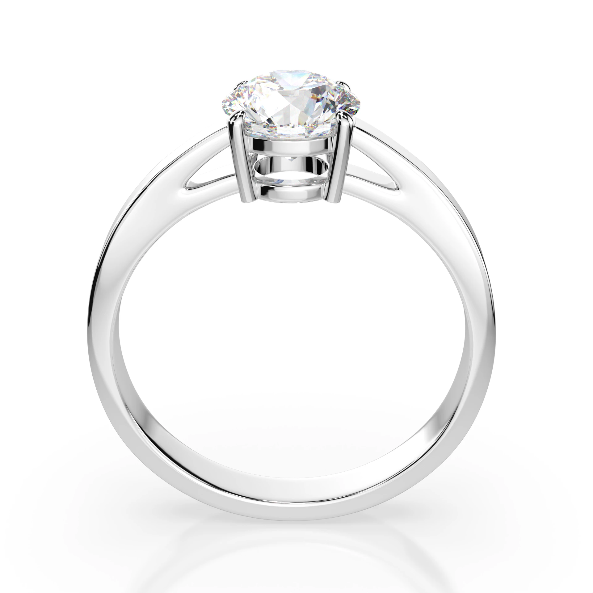 Каблучка Солітер  0.7 ct — 101-10012/1(5.7)