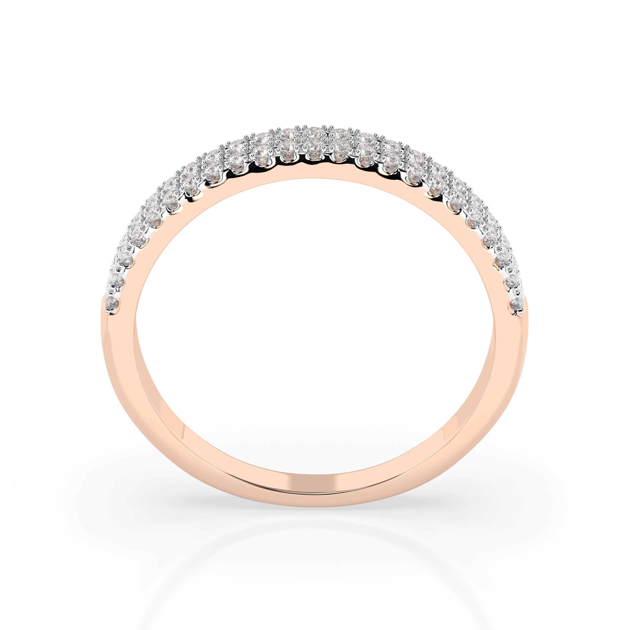 Каблучка Вічність 0.18 ct — 101-10300 - Зображення 8