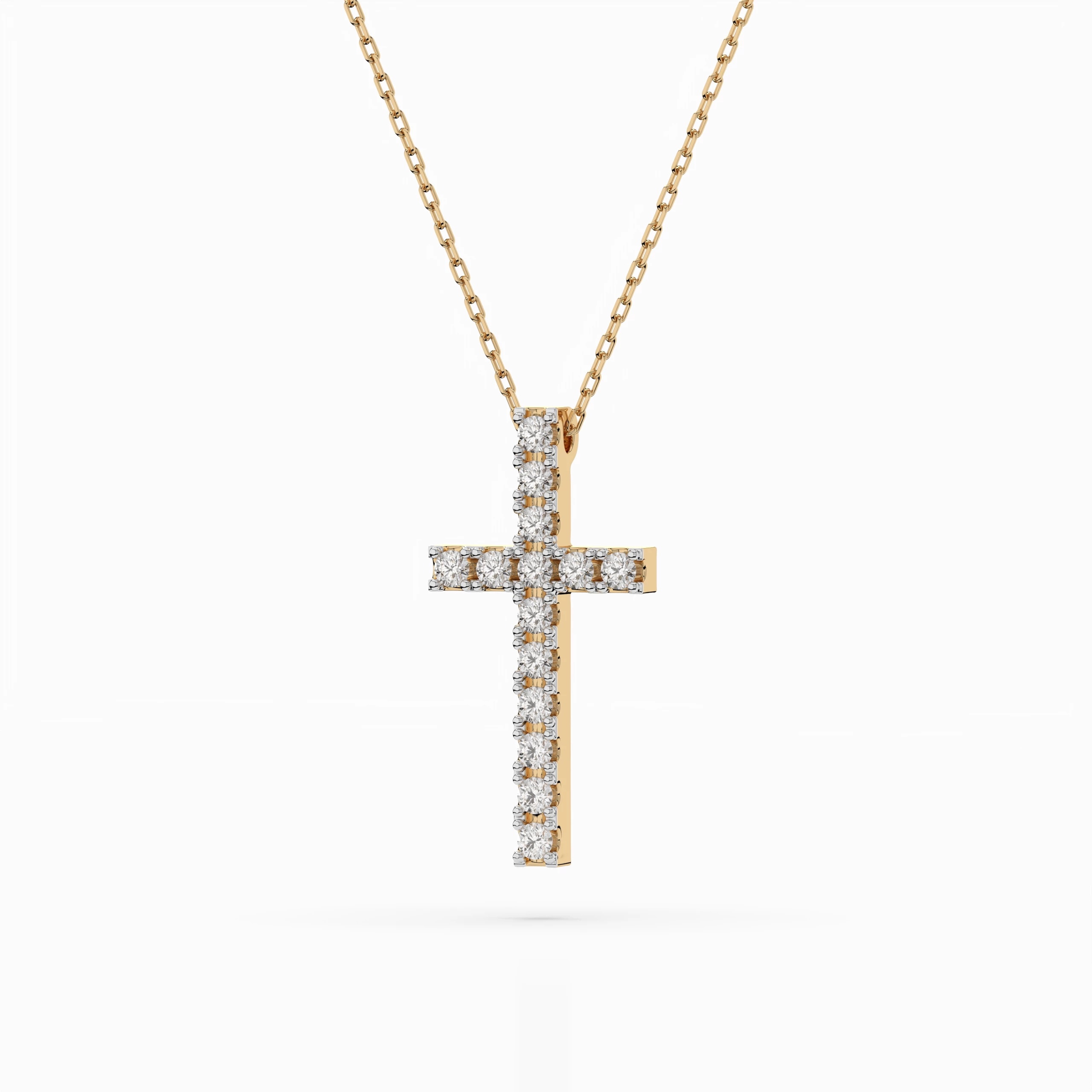 Кольє Мінімалізм 0.2 ct — 104-10025 - Зображення 5