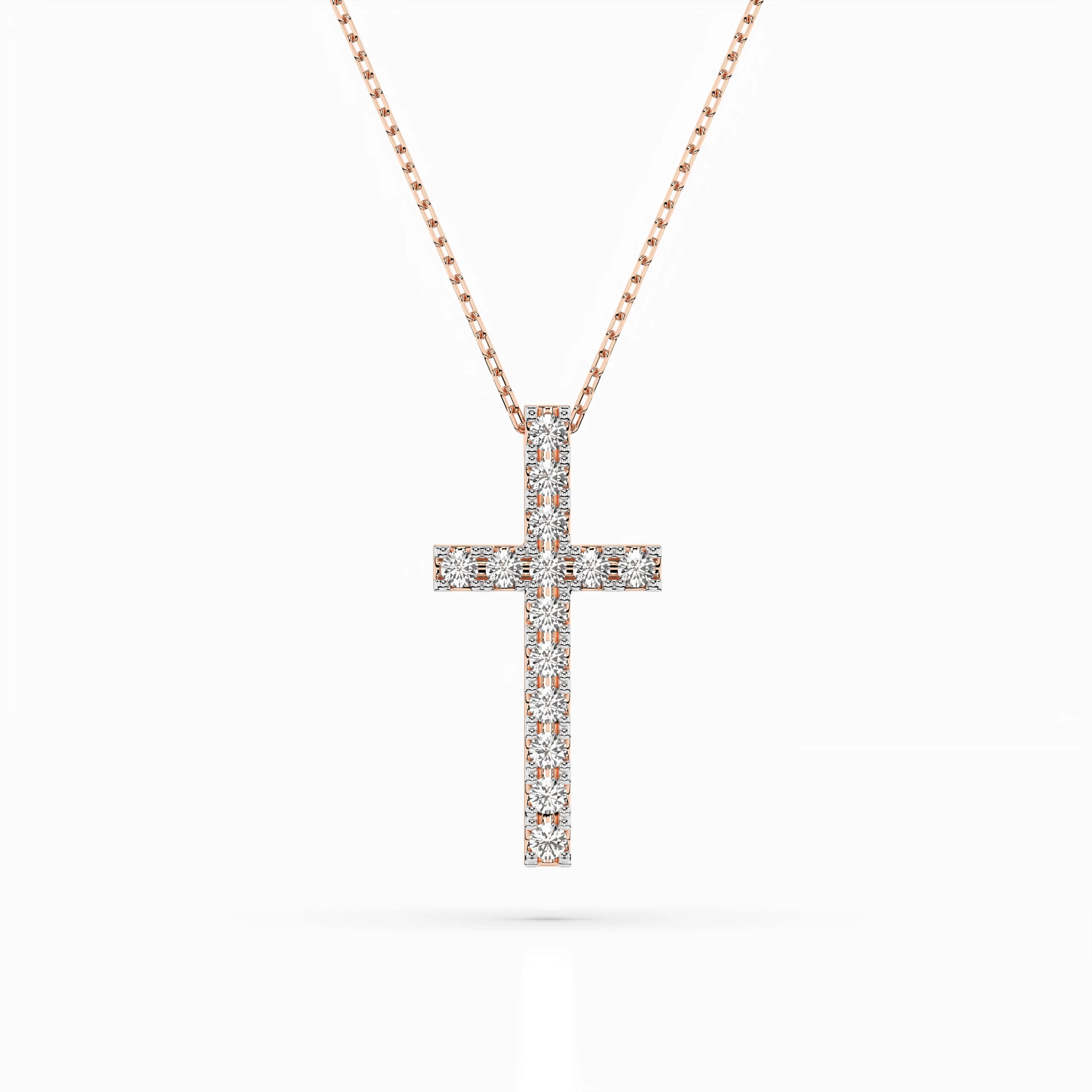Кольє Мінімалізм 0.2 ct — 104-10025 - Зображення 7