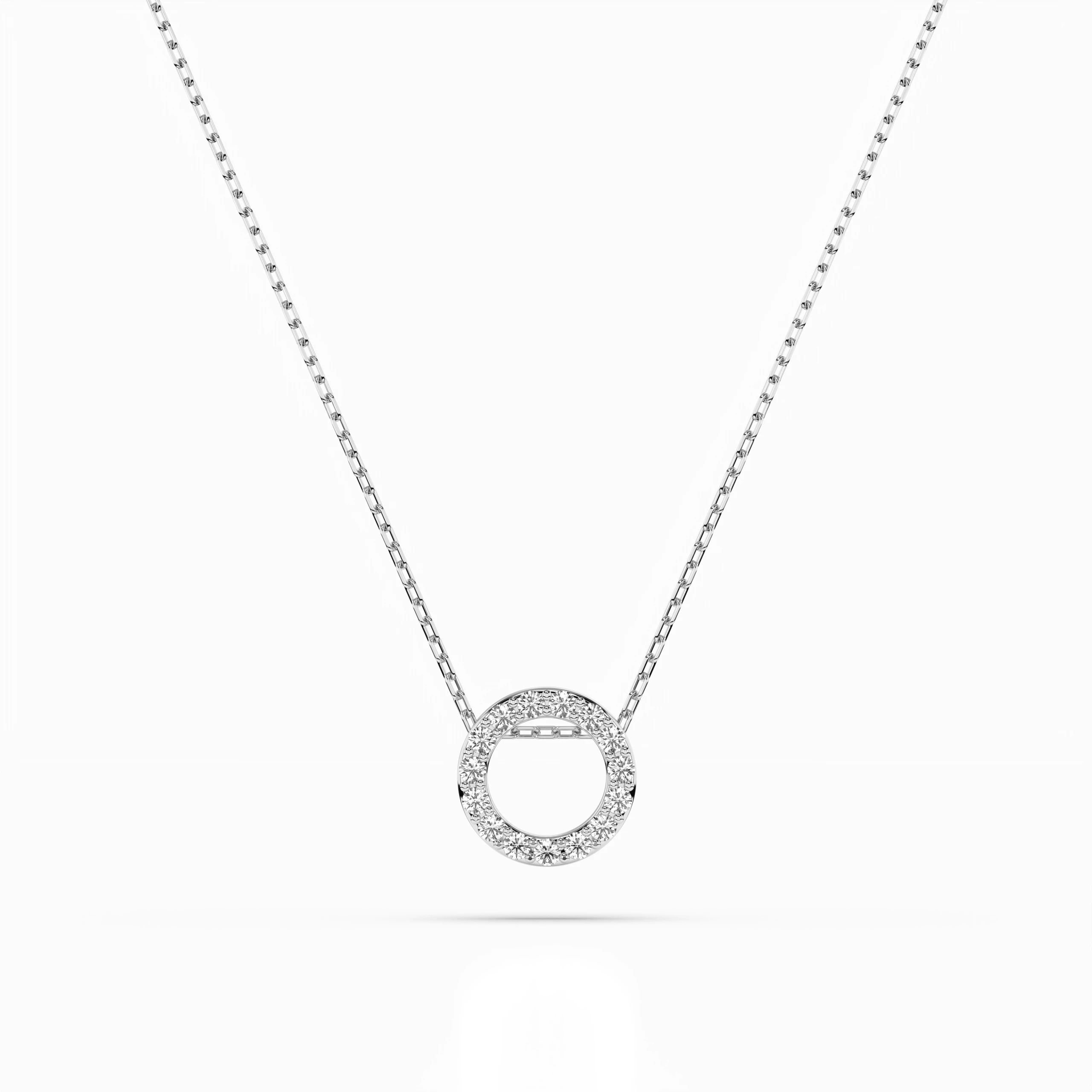 Кольє Мінімалізм 0.09 ct — 104-10028