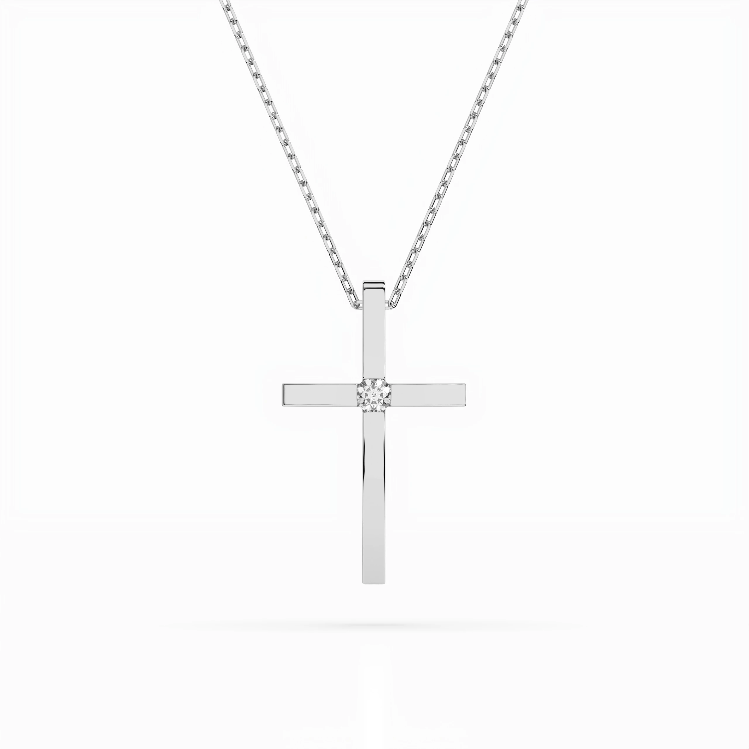 Кольє Мінімалізм 0.03 ct — 104-10031