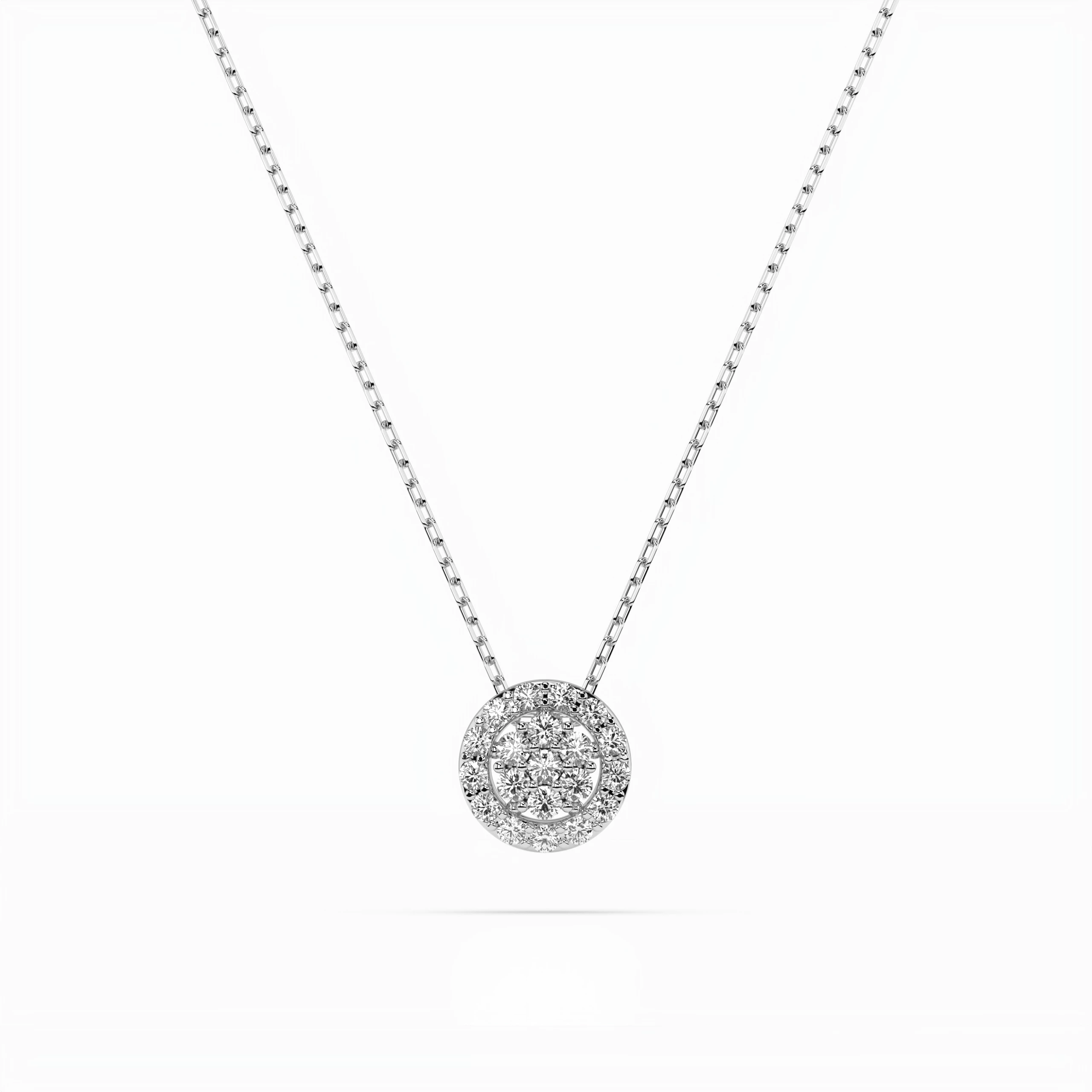Кольє Ілюзія 0.08 ct — 104-10038