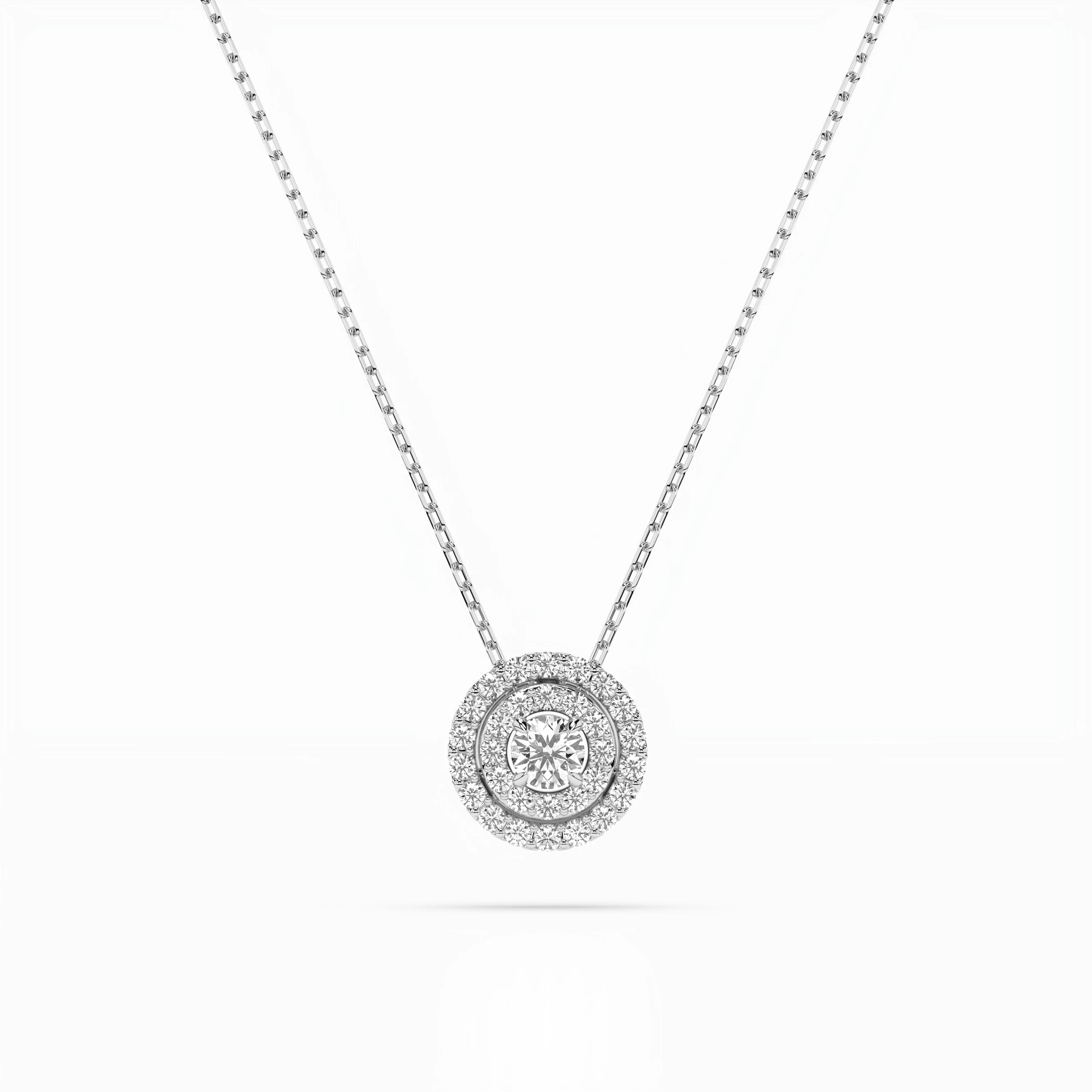 Кольє Ілюзія 0.09 ct — 104-10043