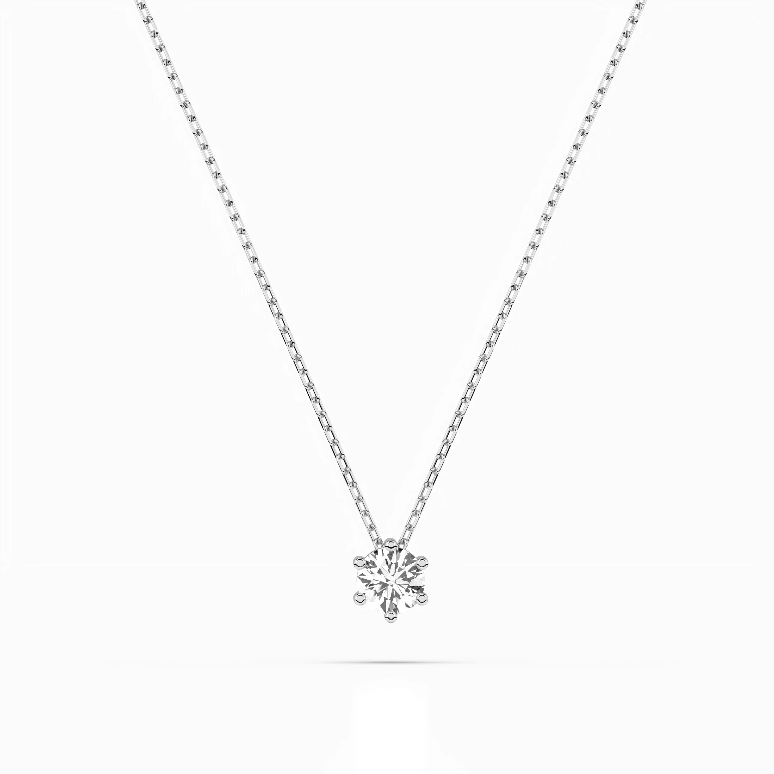 Кольє Солітер 0.15 ct — 104-10003(3.4)
