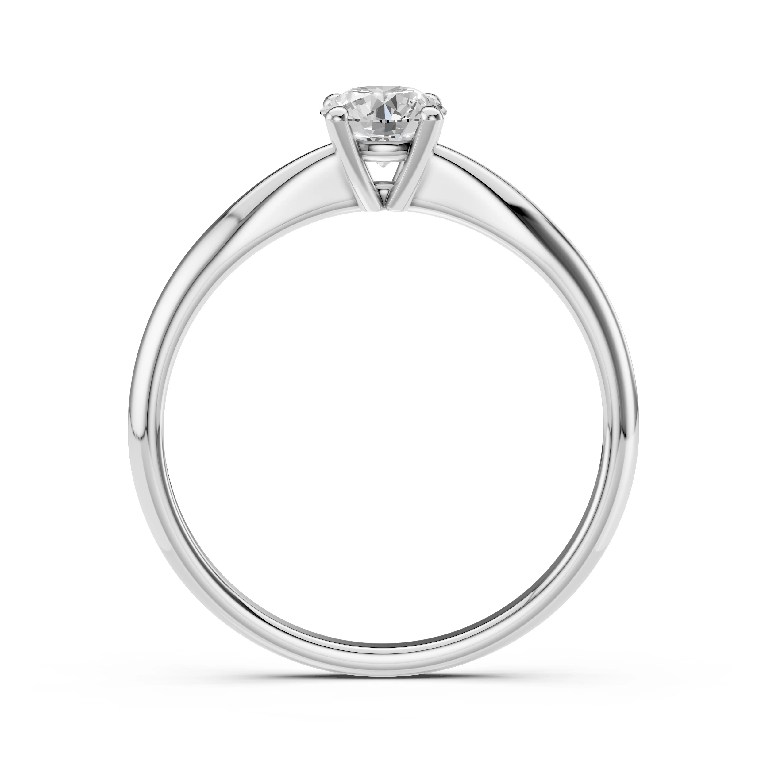 Каблучка Солітер 0.5 ct — 101-10021(5.1)