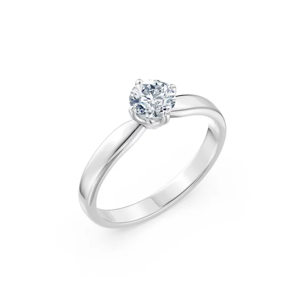 Каблучка Солітер 0.45 ct — 101-10041(4.8)