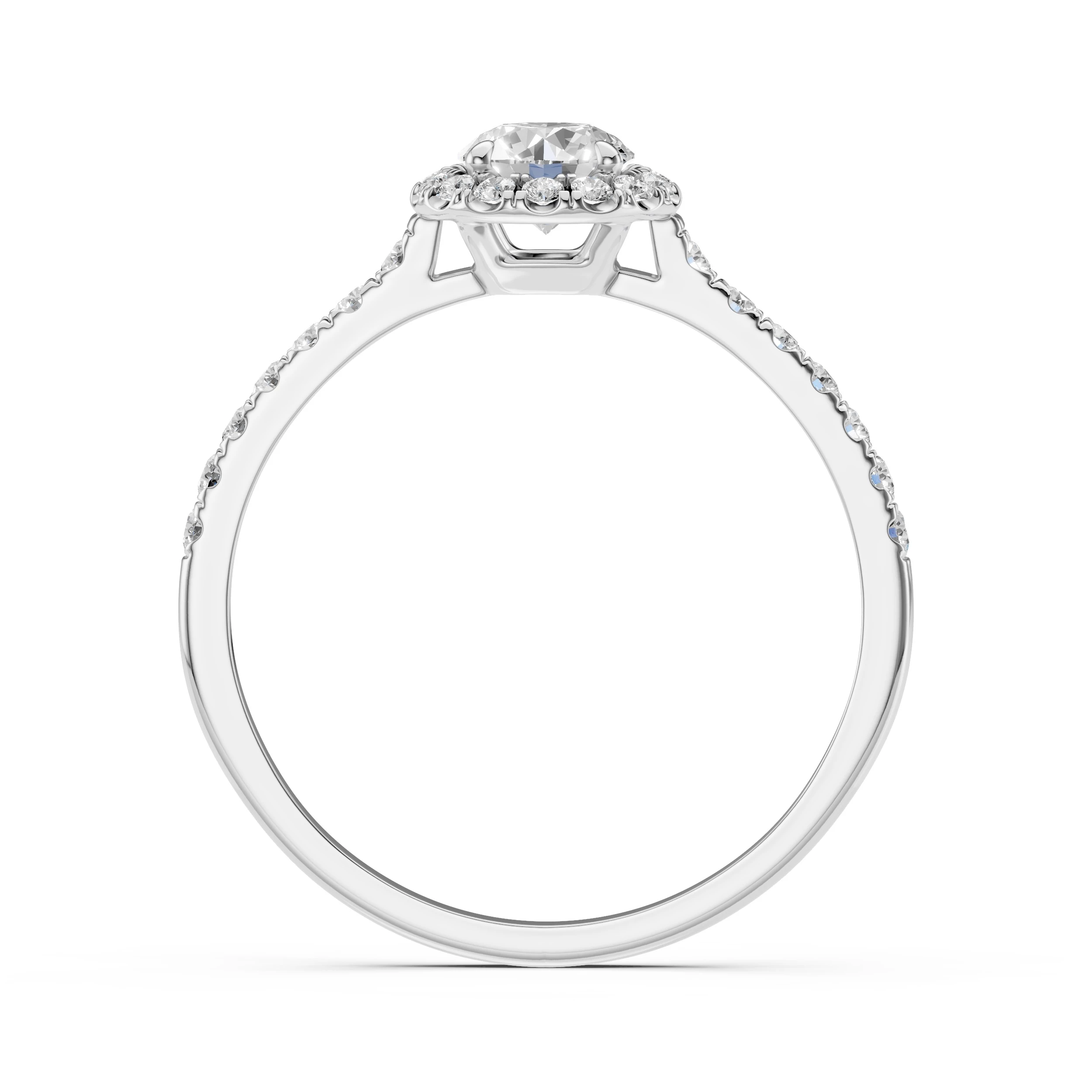Каблучка Солітер Вічність 0.5 ct — 101-10095(5.1)
