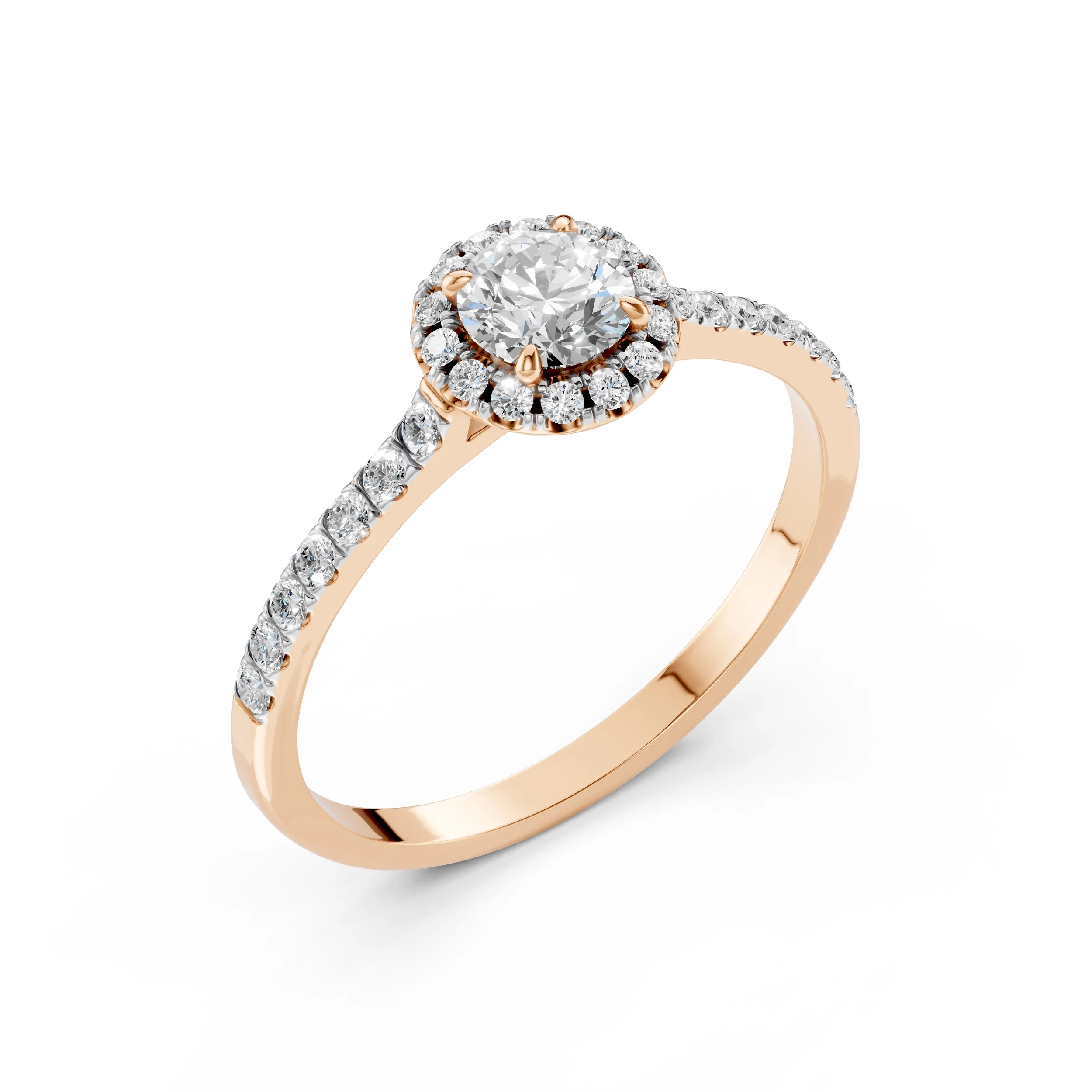 Каблучка Солітер Вічність 0.5 ct — 101-10095(5.1) - Зображення 6