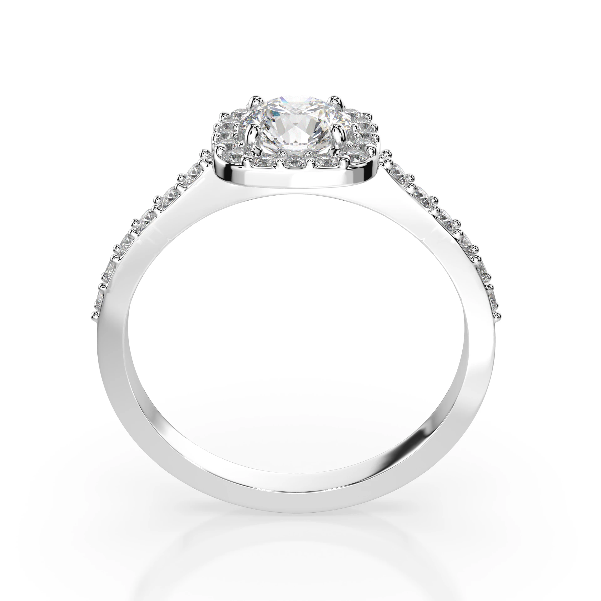 Каблучка Солітер Вічність 0.5 ct — 101-10152(5.1)