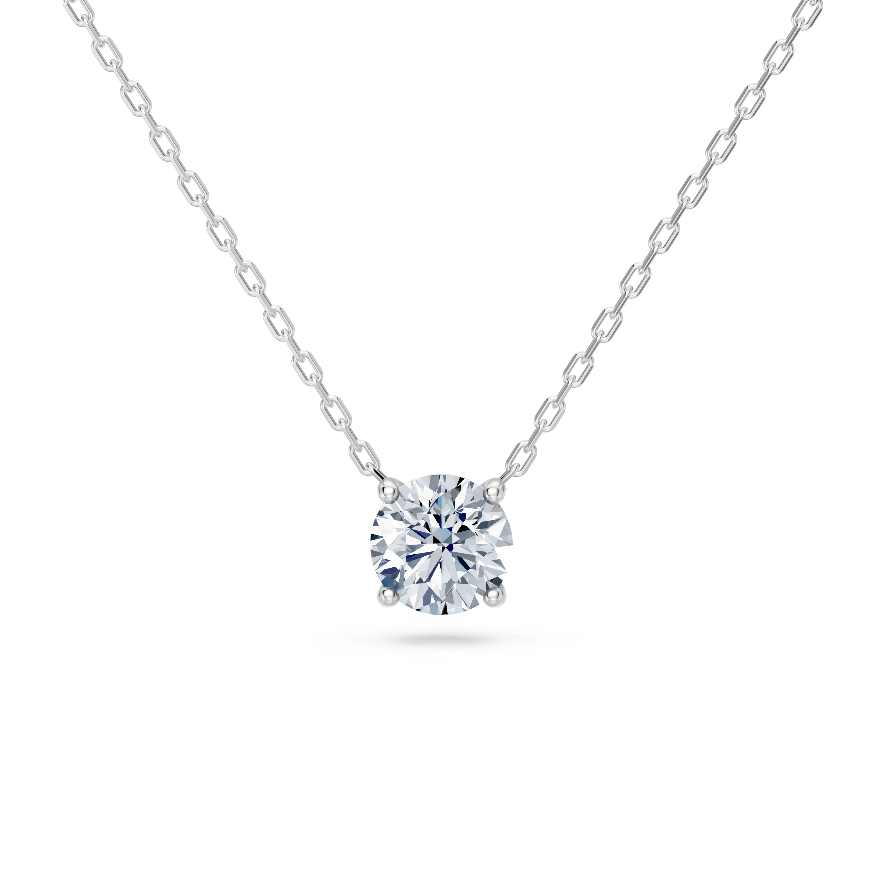 Кольє Солітер 0.7 ct — 104-10040(5.7)